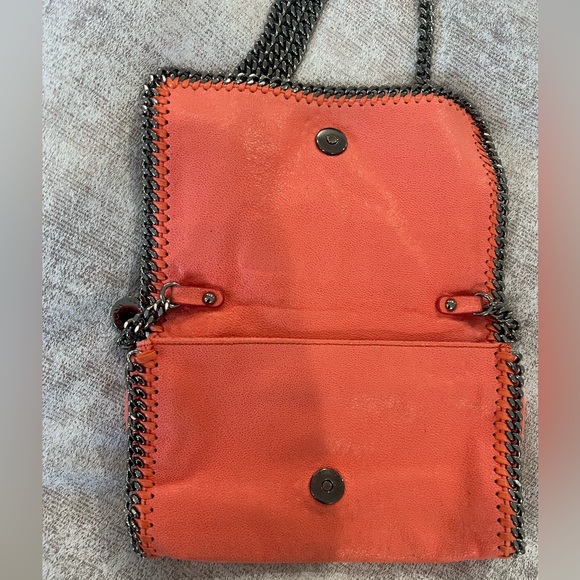 Stella McCartney Falabella Crossbody Bag in Coral - Picture 7 of 10